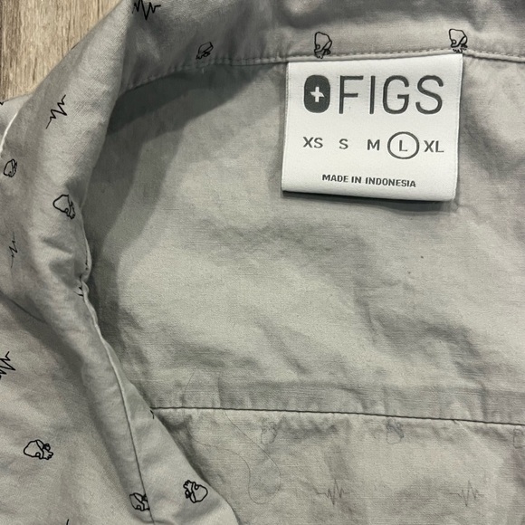 Figs pajama set- size L - Picture 6 of 6